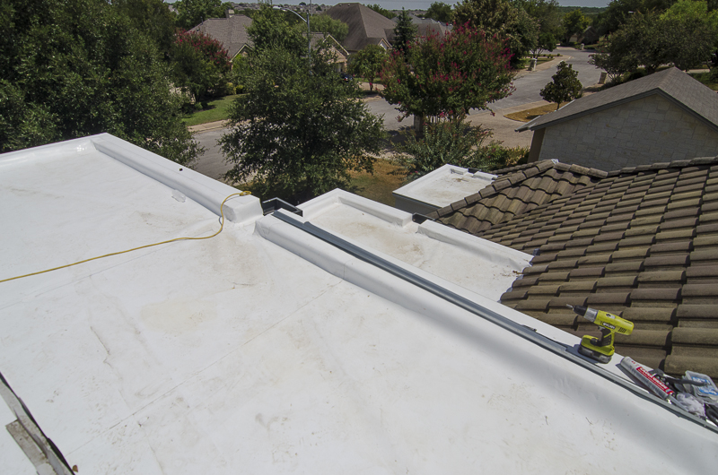 Commercial Roof WIth TPO